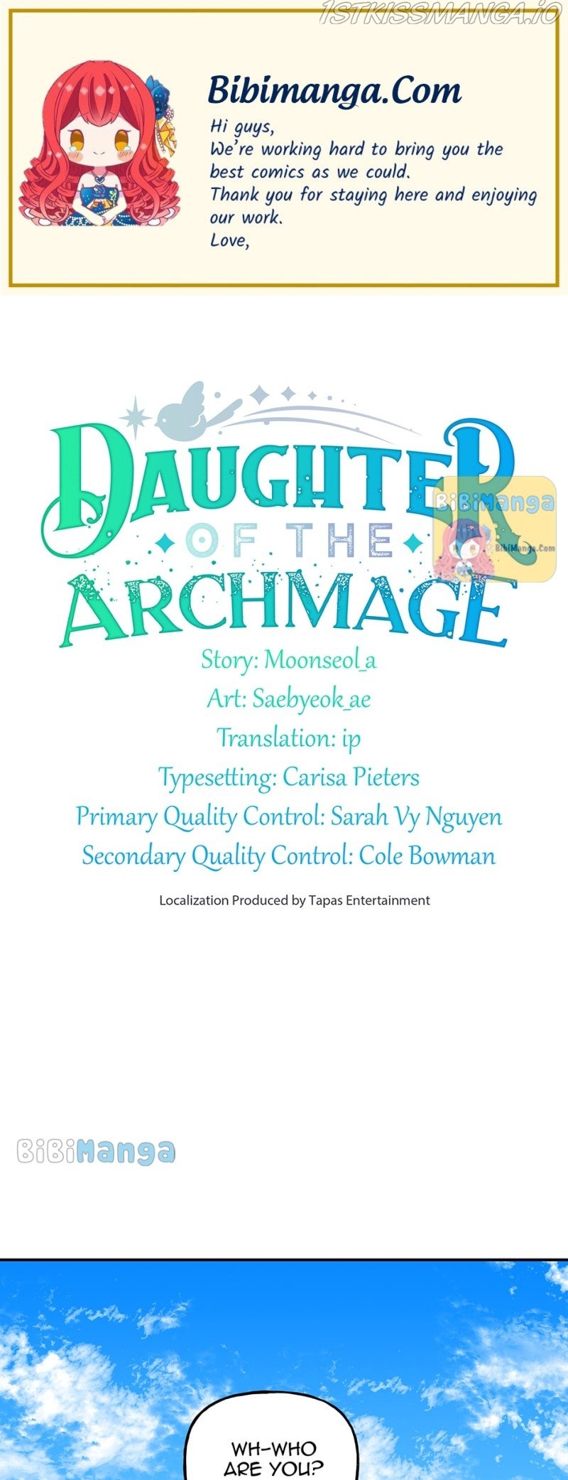 The Archmage’s Daughter Chapter 155 - page 1