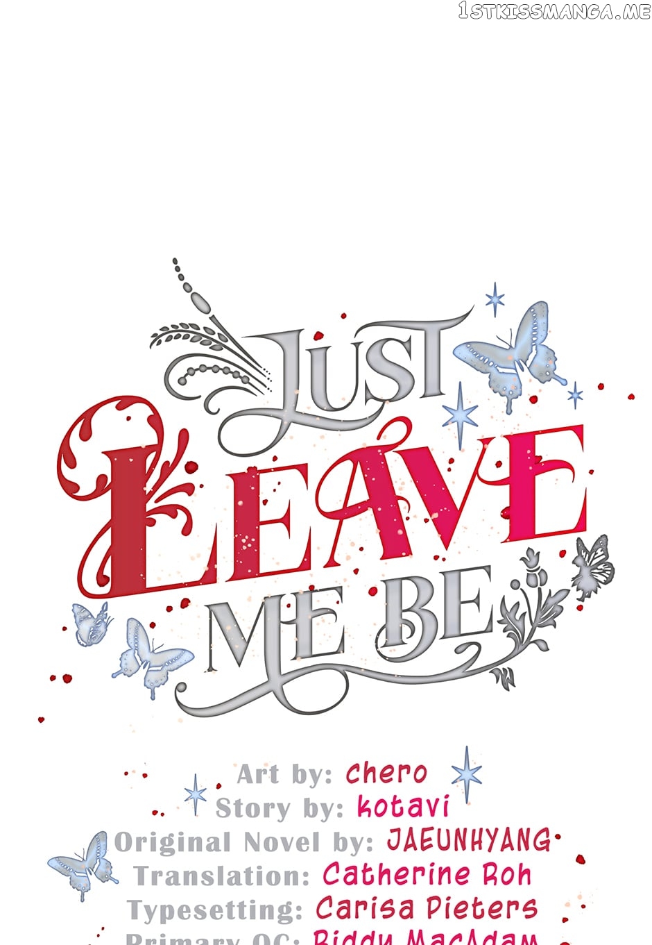 Just Leave Me Be Chapter 117 - page 1