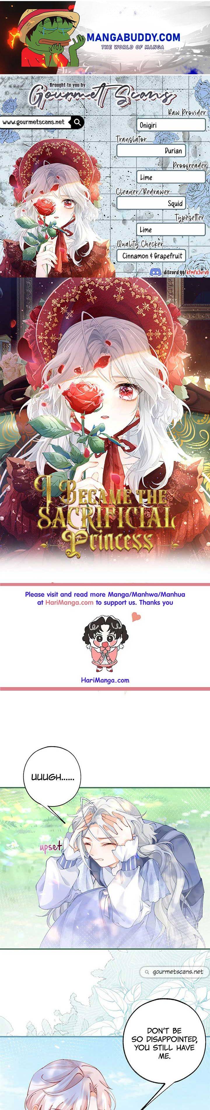 I Became the Sacrificial Princess Chapter 37 - page 1