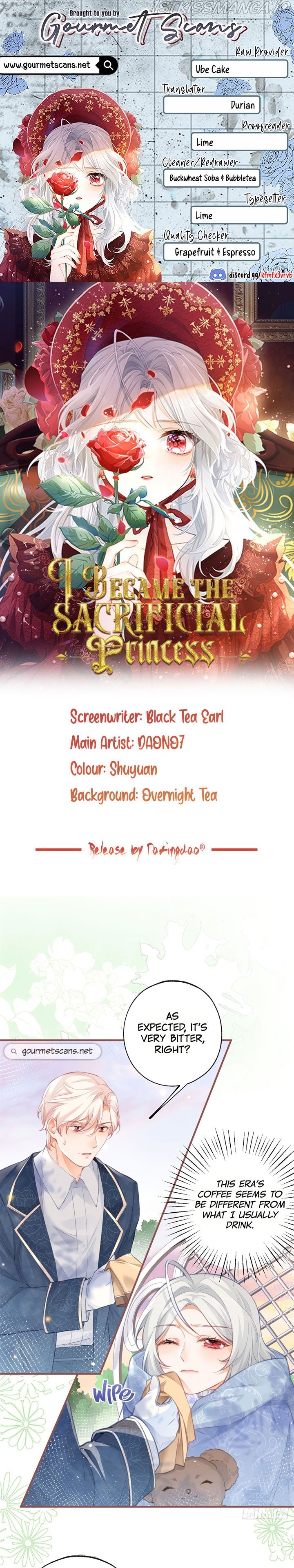 I Became the Sacrificial Princess Chapter 19 - page 1
