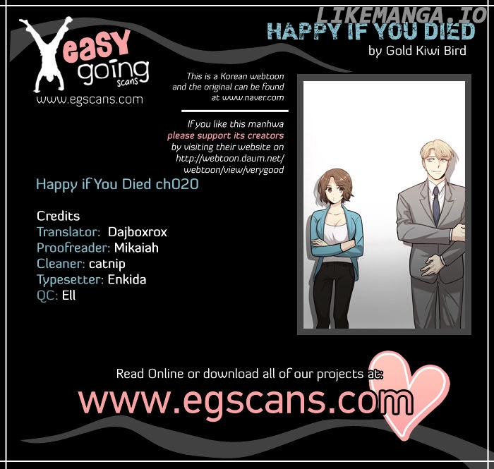 Happy if You Died chapter 20 - page 1