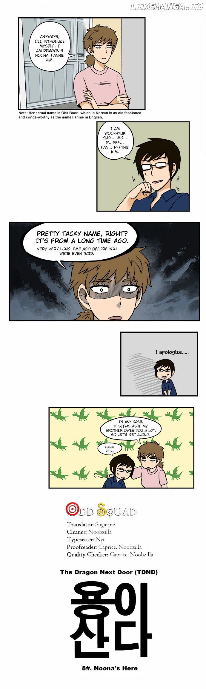 The Dragon Next Door chapter 8 - page 1