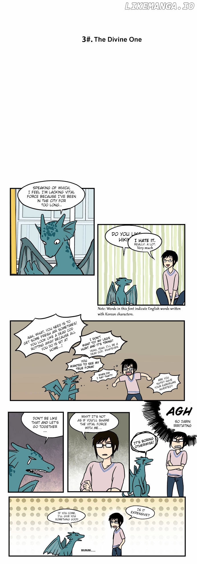 The Dragon Next Door chapter 3 - page 1