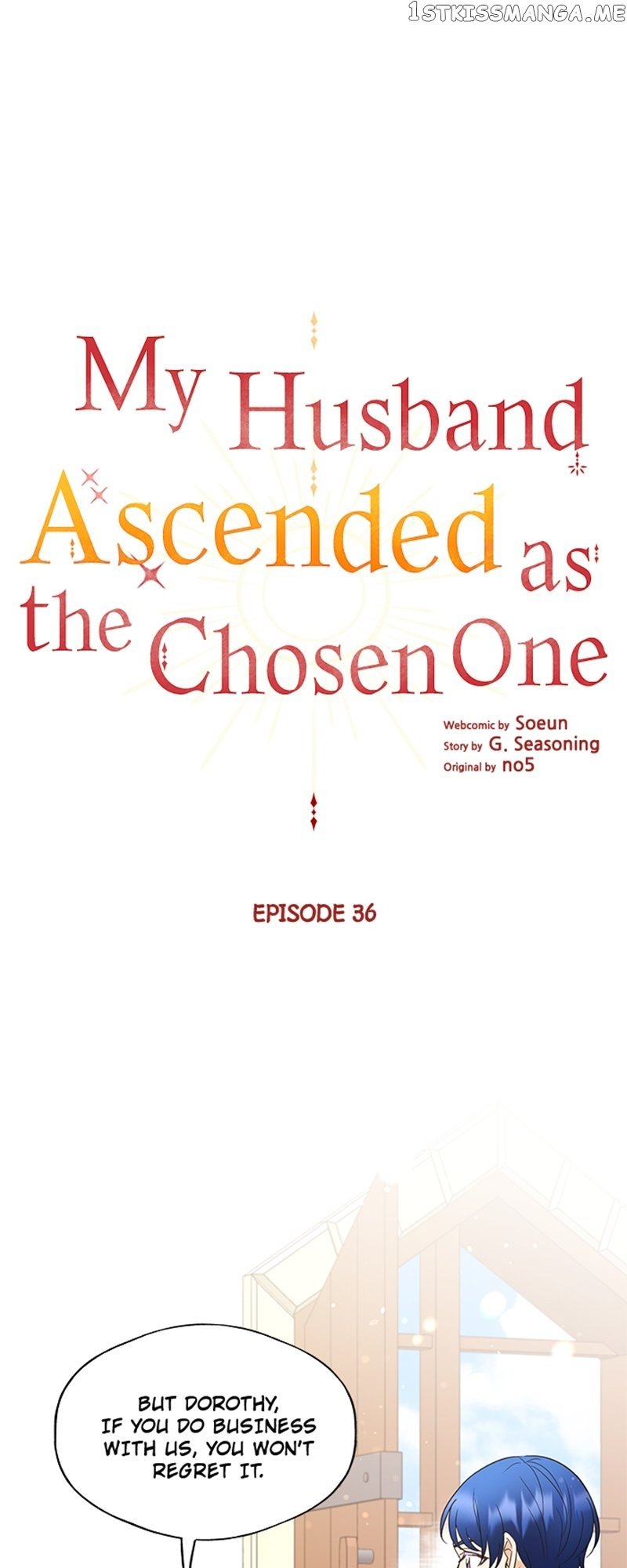 My Husband Ascended as the Chosen One Chapter 36 - page 1