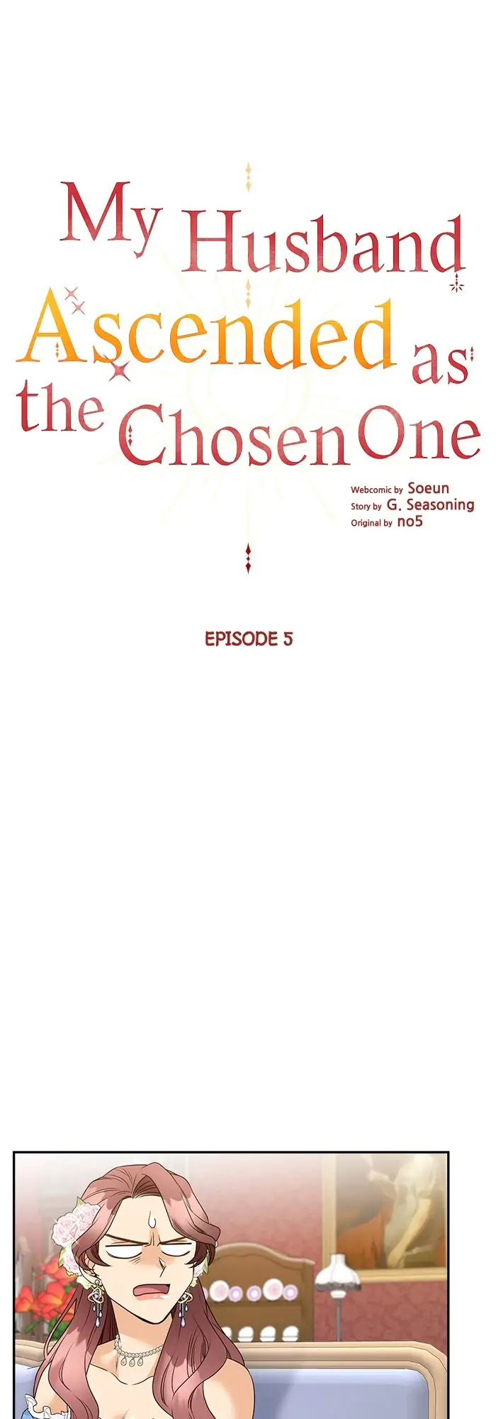 My Husband Ascended as the Chosen One Chapter 5 - page 1