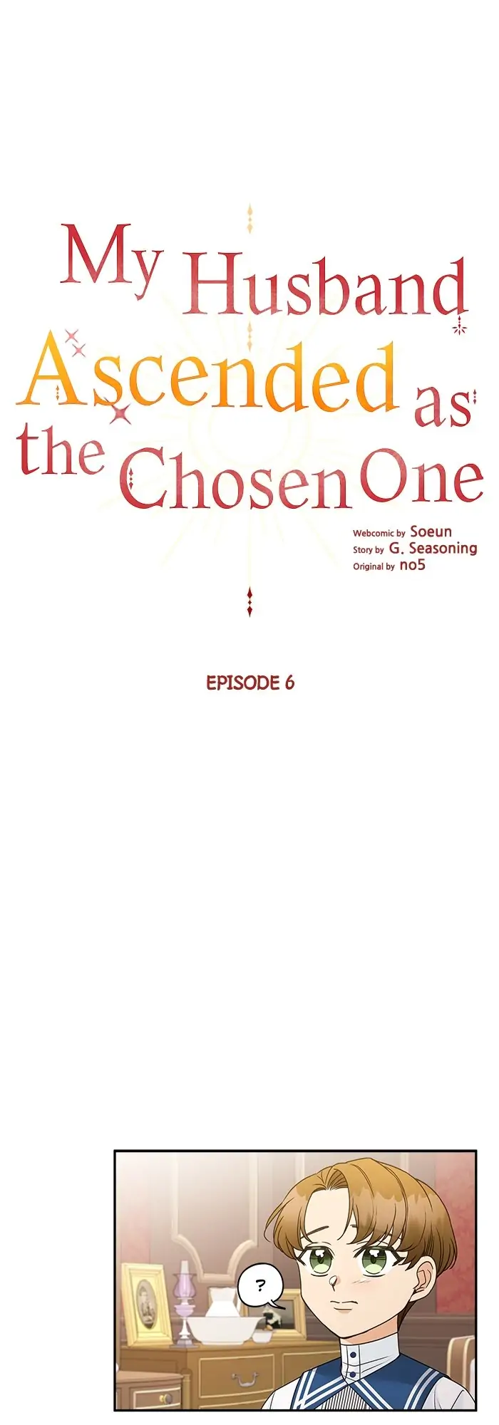My Husband Ascended as the Chosen One Chapter 6 - page 1