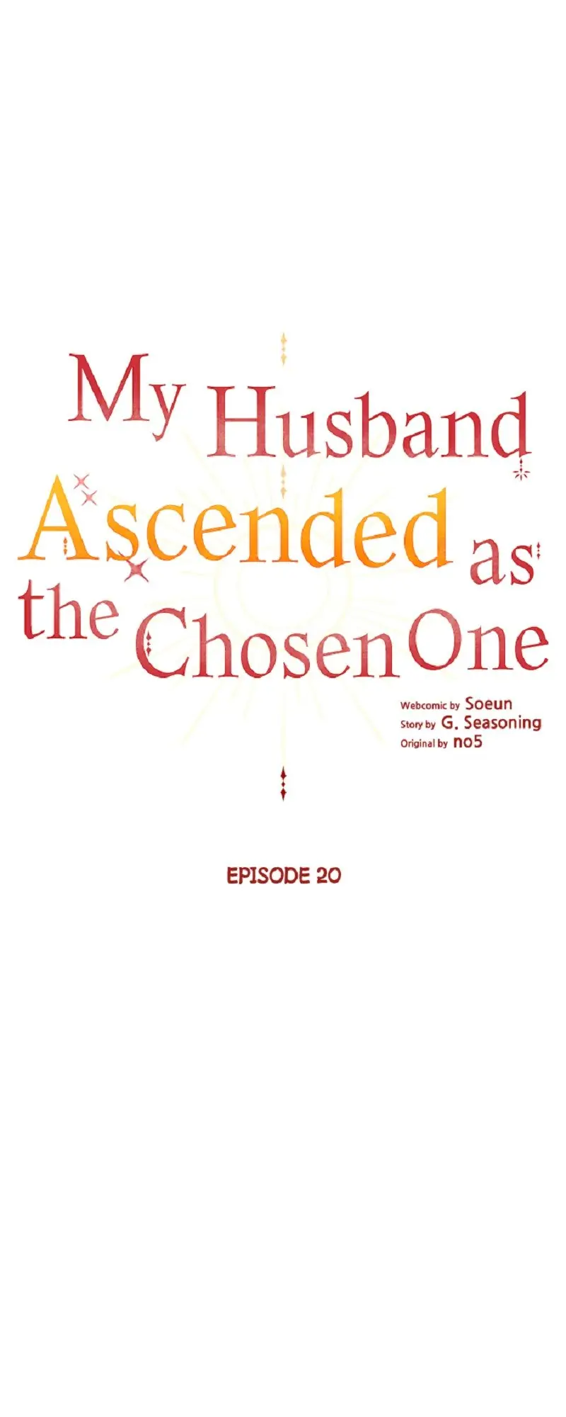 My Husband Ascended as the Chosen One Chapter 20 - page 1