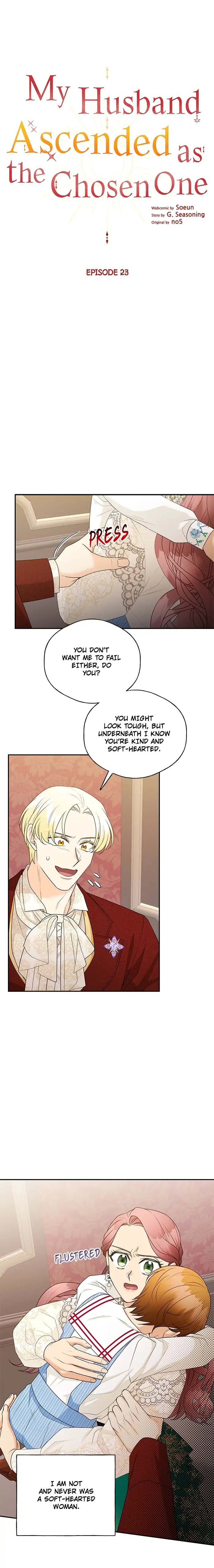 My Husband Ascended as the Chosen One Chapter 23 - page 1