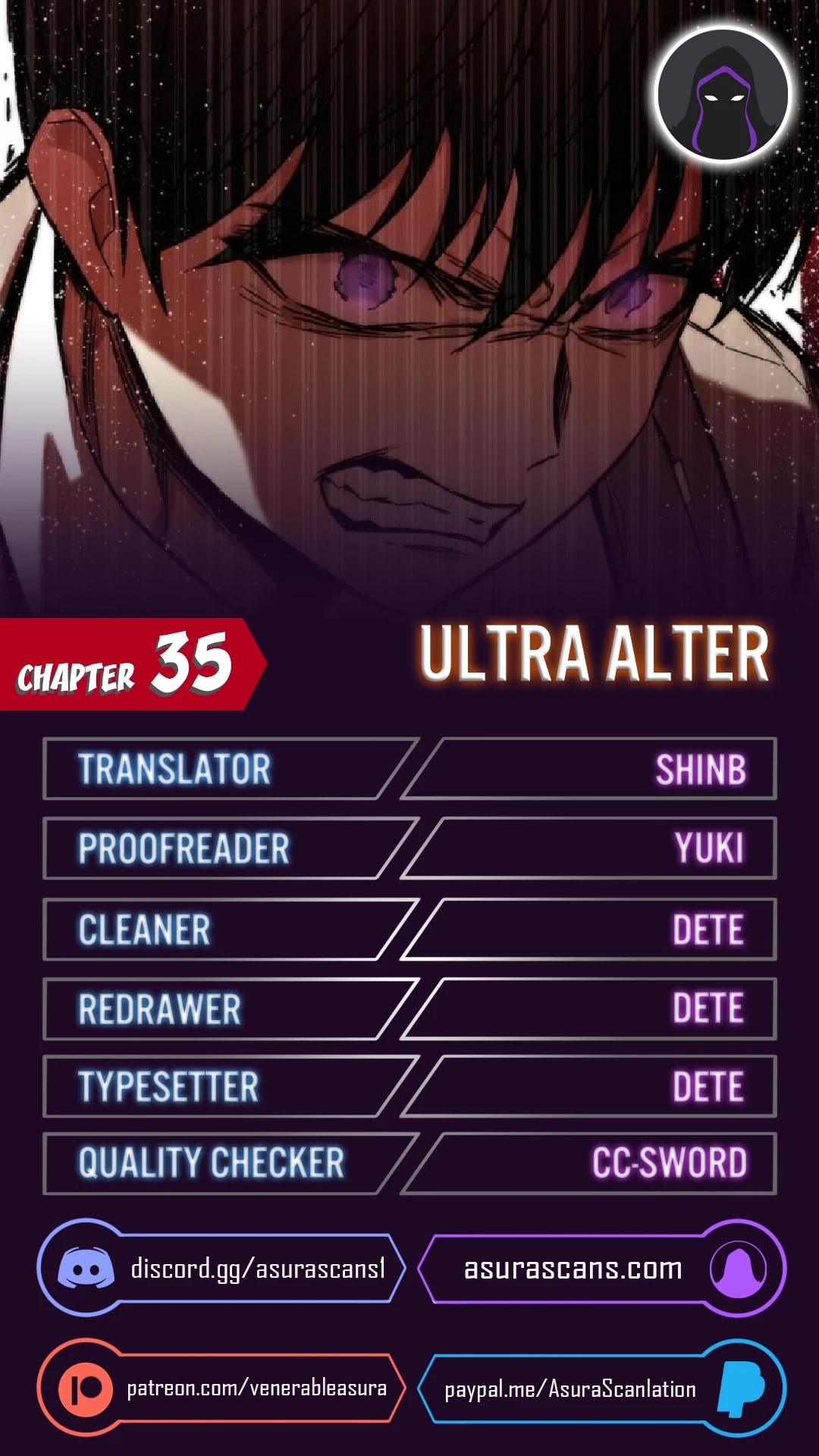 Ultra Alter Chapter 35 - page 1