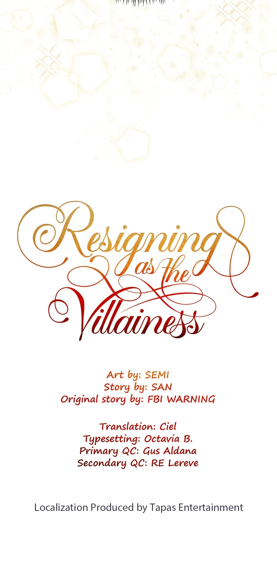 Resigning as the Villainess Chapter 51 - page 34