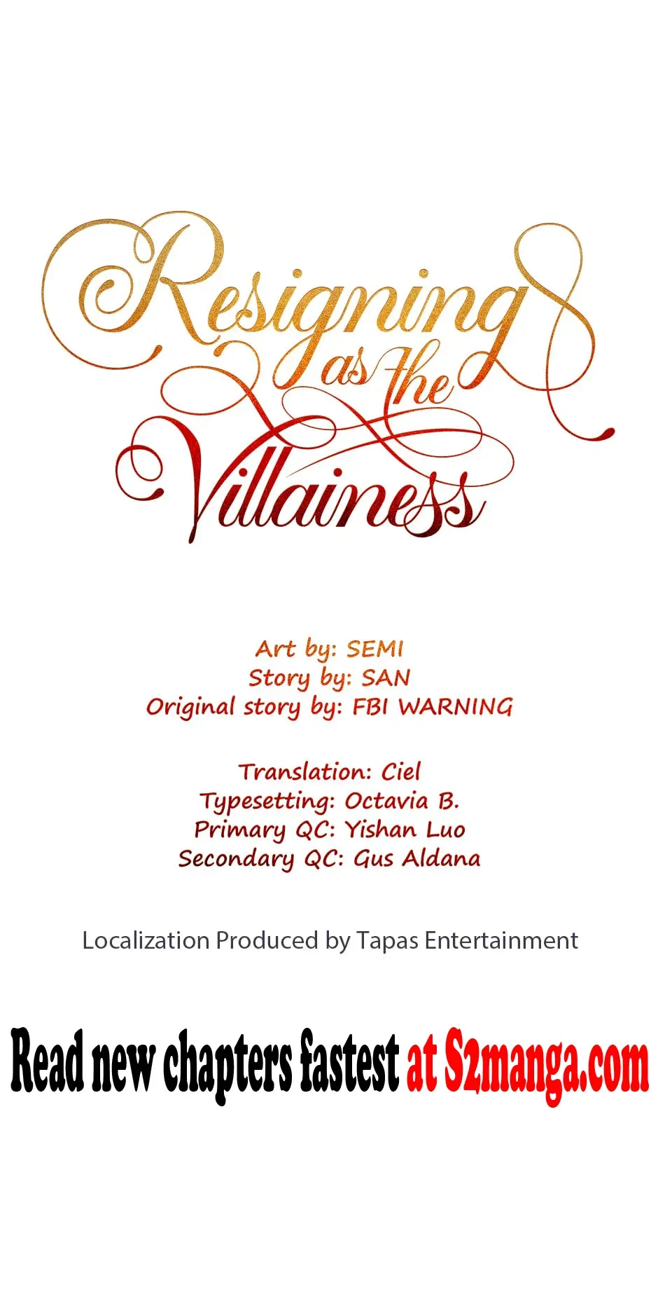 Resigning as the Villainess Chapter 50 - page 22