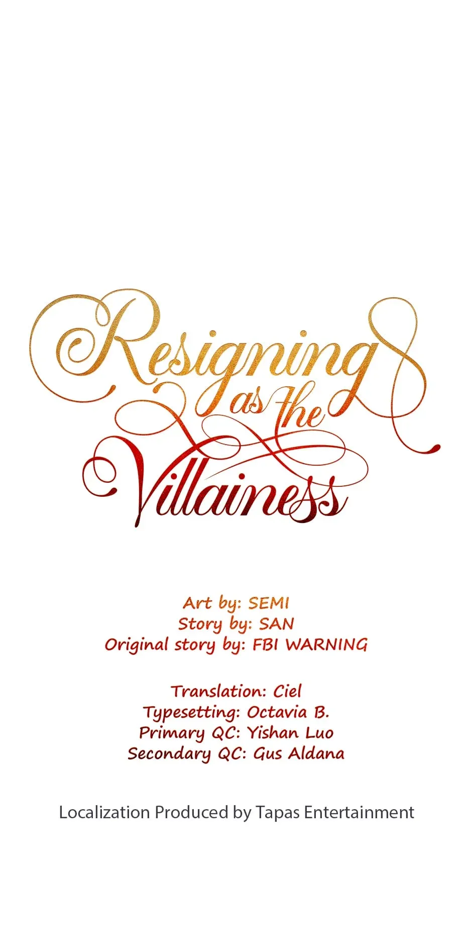 Resigning as the Villainess Chapter 48 - page 28