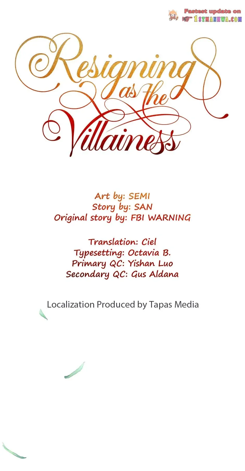 Resigning as the Villainess Chapter 42 - page 5