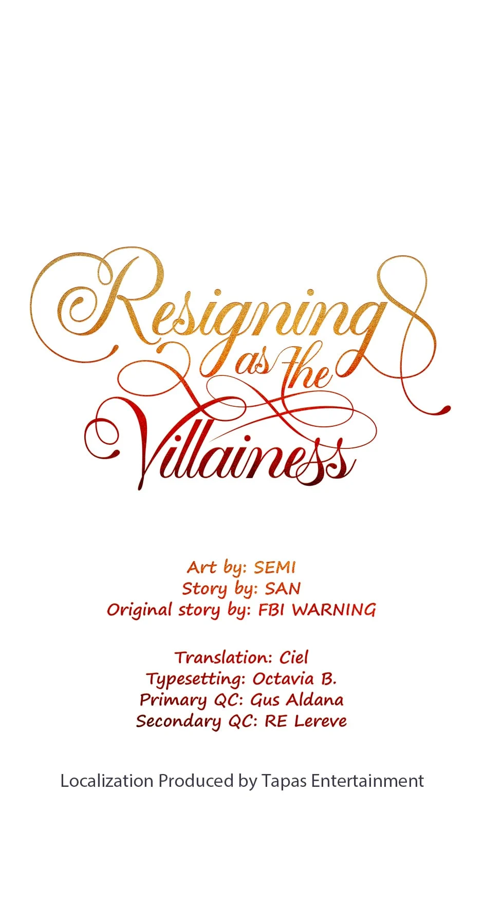 Resigning as the Villainess Chapter 58 - page 52