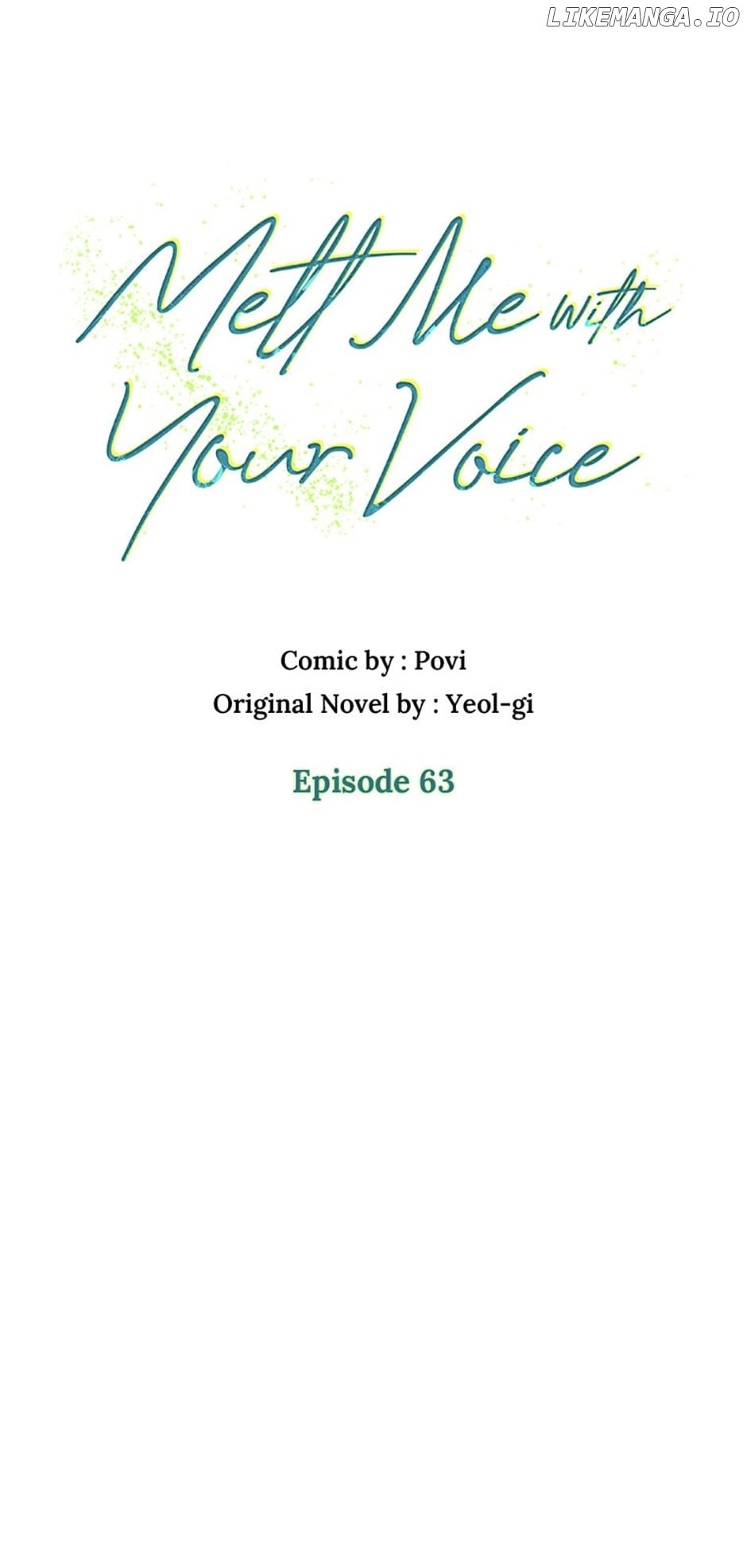 Melt Me With Your Voice Chapter 63 - page 33