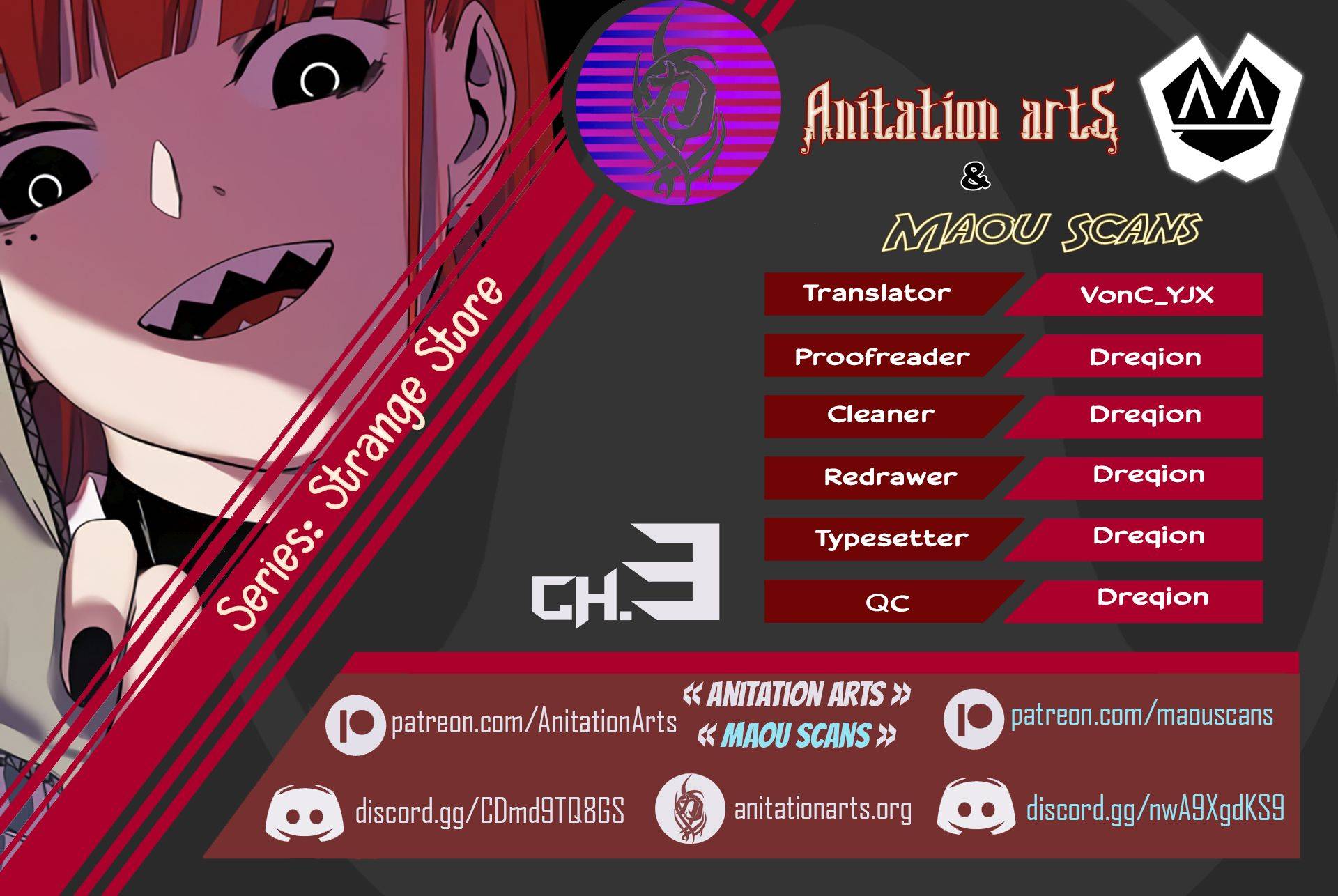 Strange Store Chapter 3 - page 1