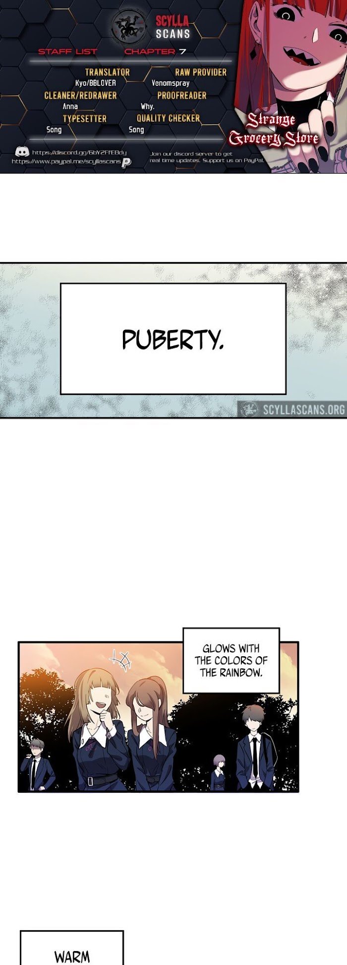 Strange Store Chapter 7 - page 1