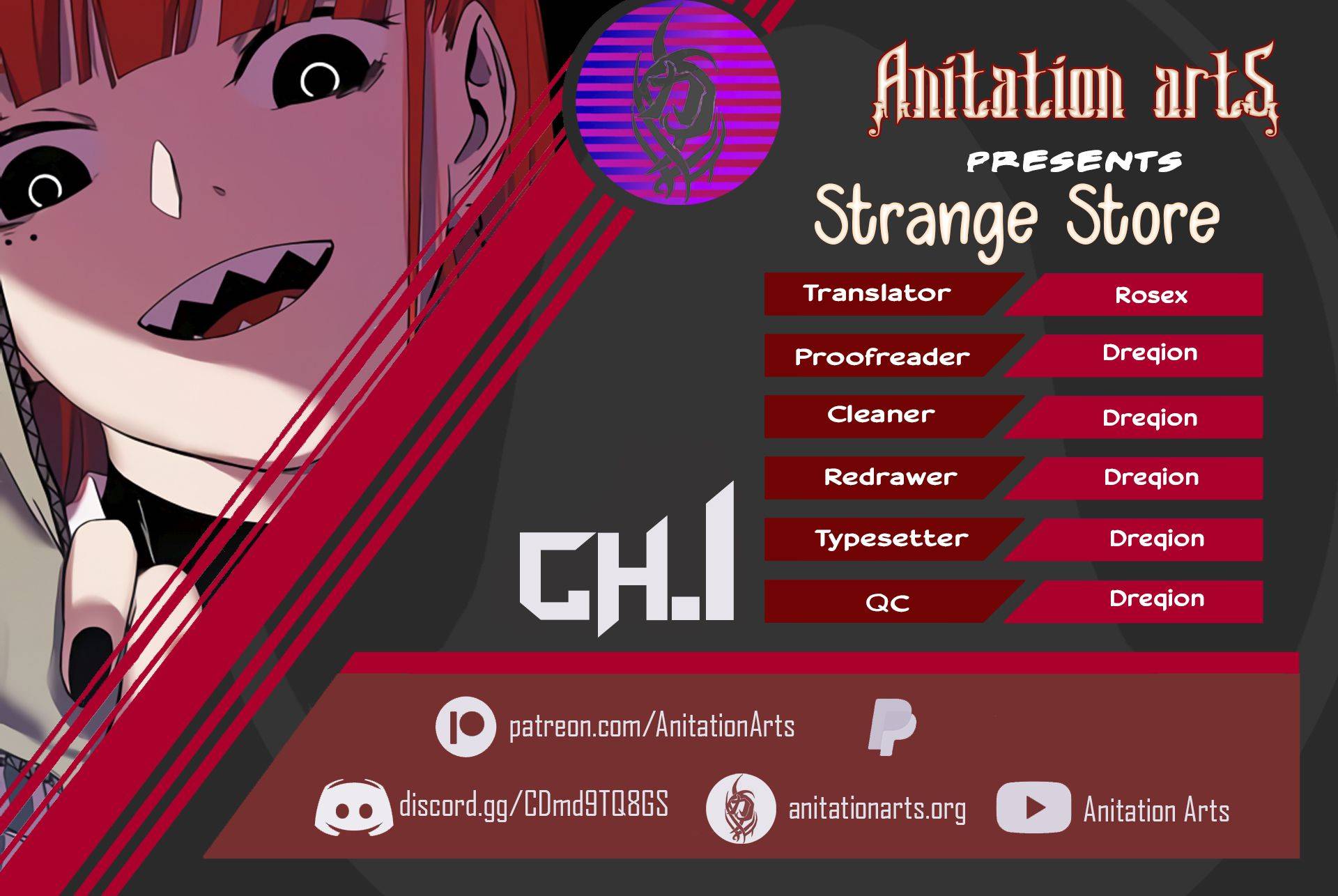 Strange Store Chapter 1 - page 1