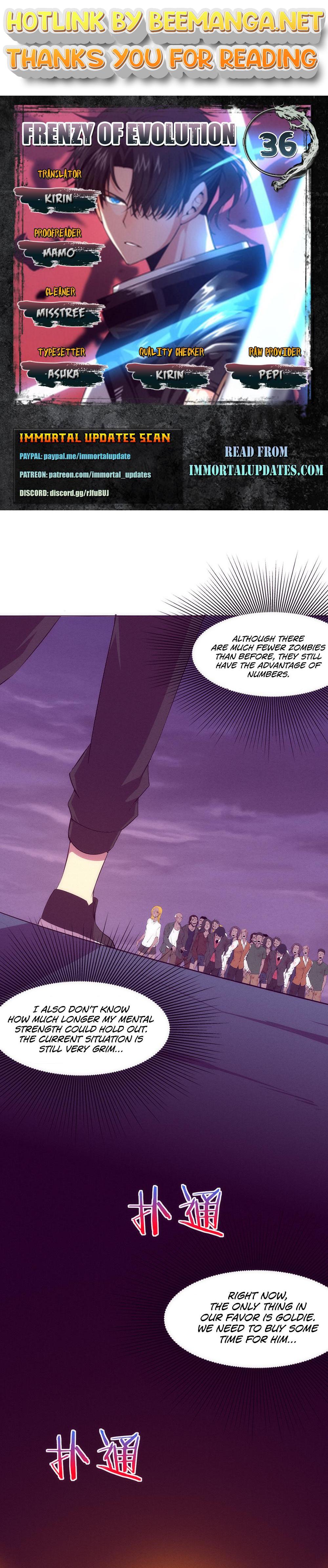 Evolution frenzy Chapter 36 - page 1