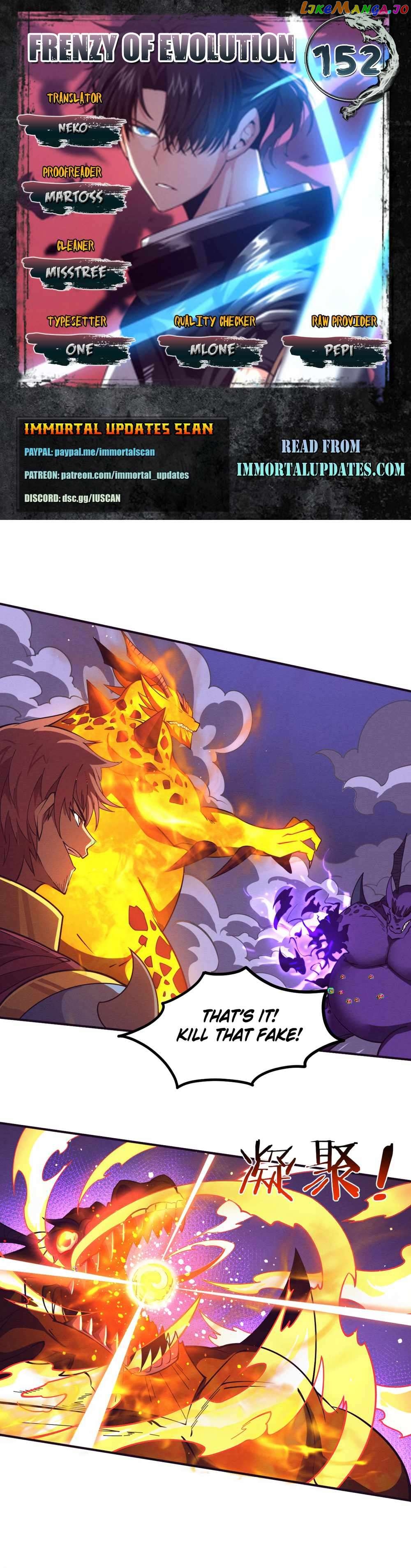 Evolution frenzy Chapter 152 - page 1