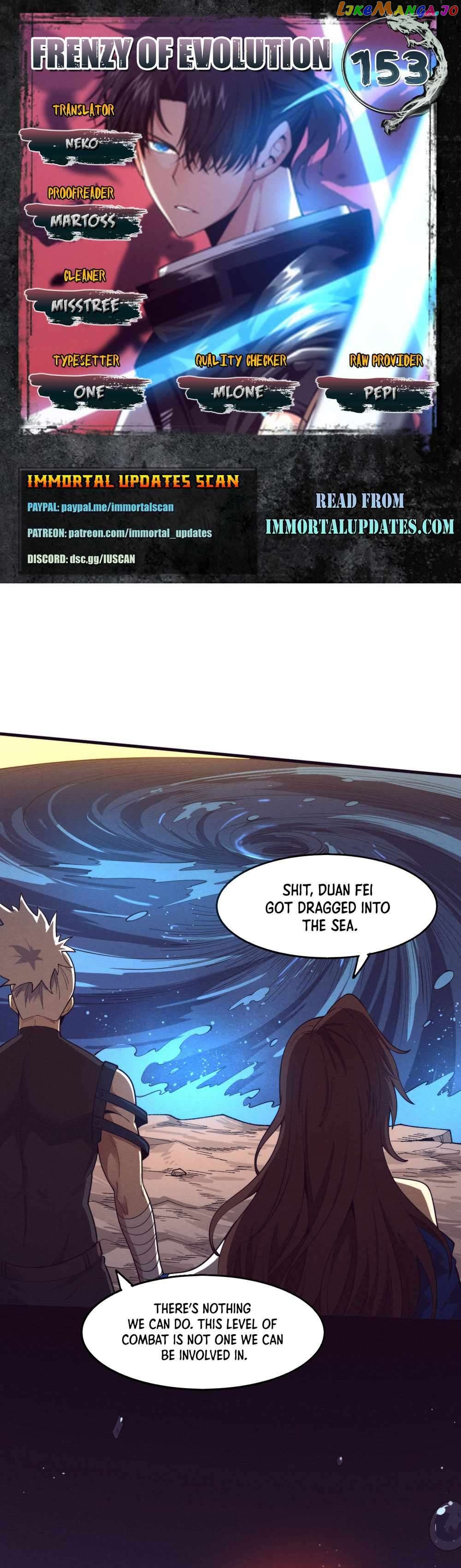 Evolution frenzy Chapter 153 - page 1