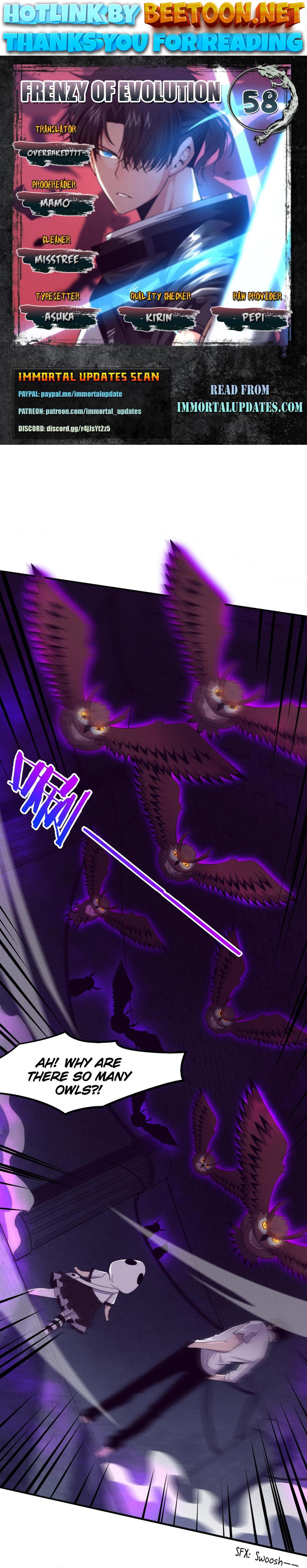 Evolution frenzy Chapter 58 - page 1