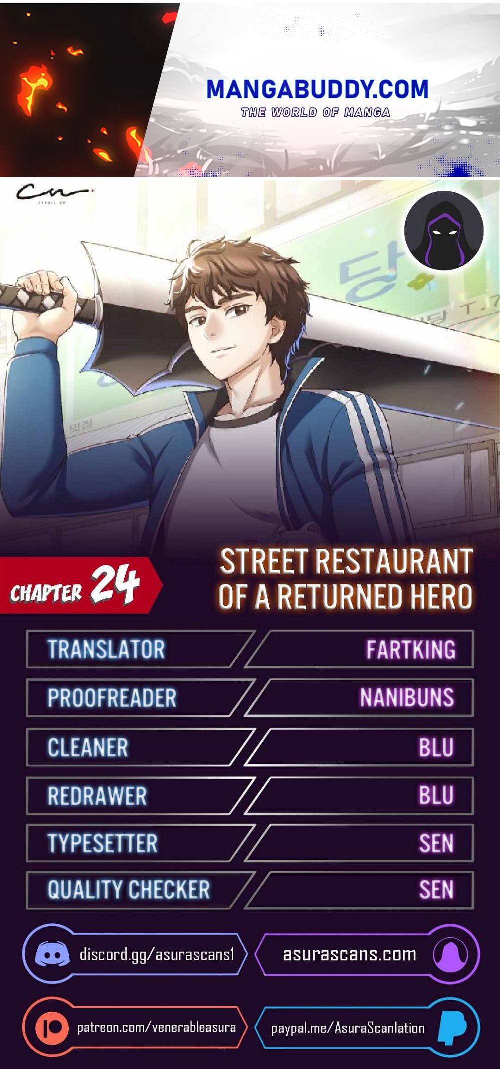 The Returning Hero's Restaurant chapter 24 - page 1