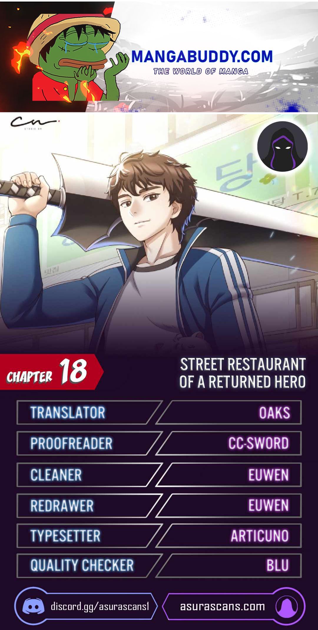 The Returning Hero's Restaurant chapter 18 - page 1
