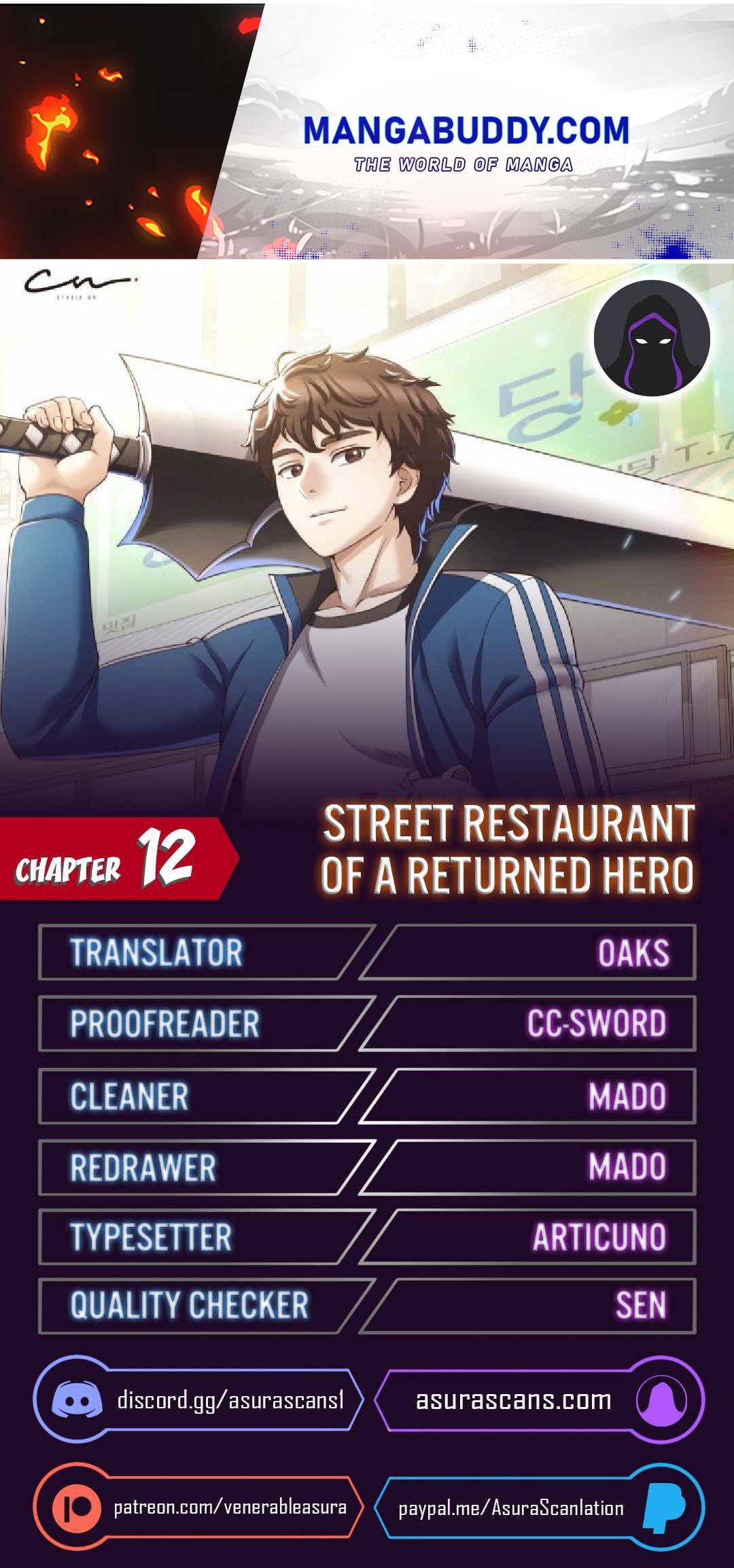 The Returning Hero's Restaurant chapter 12 - page 1