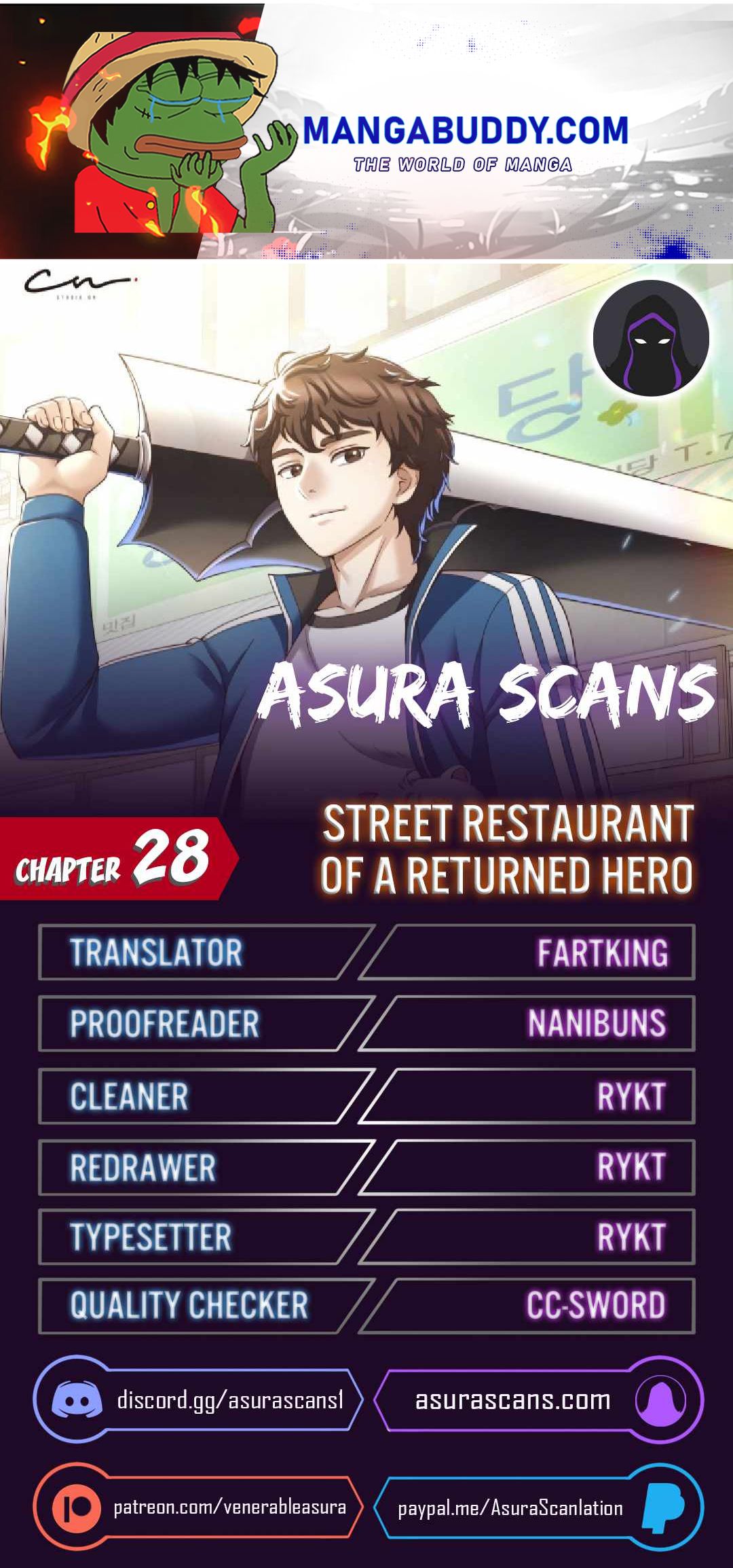 The Returning Hero's Restaurant chapter 28 - page 1