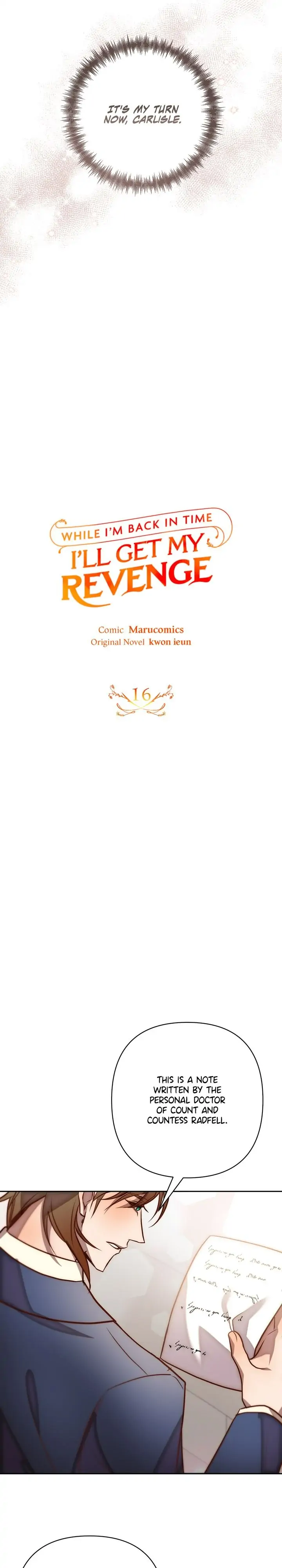 While I’m Back in Time, I’ll Get My Revenge Chapter 16 - page 10