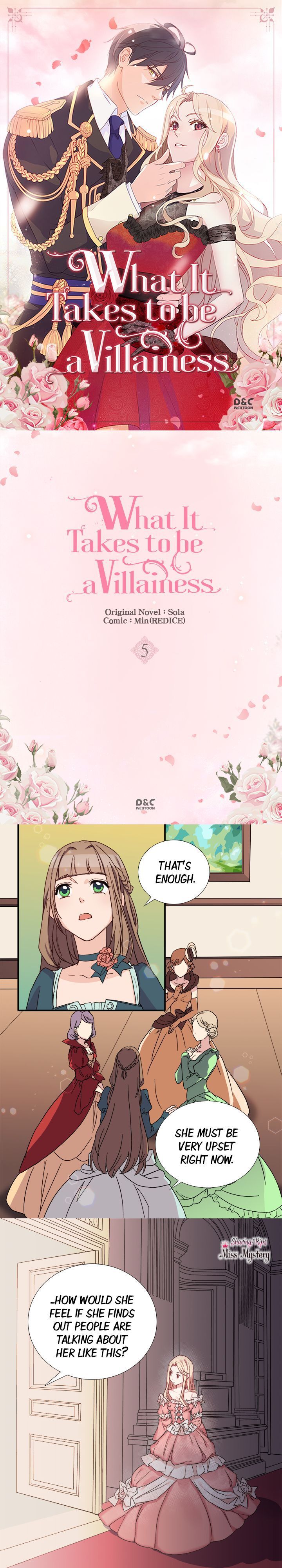 The Justice of Villainous Woman ( What It Takes to be a Villainess ) Chapter 5 - page 1
