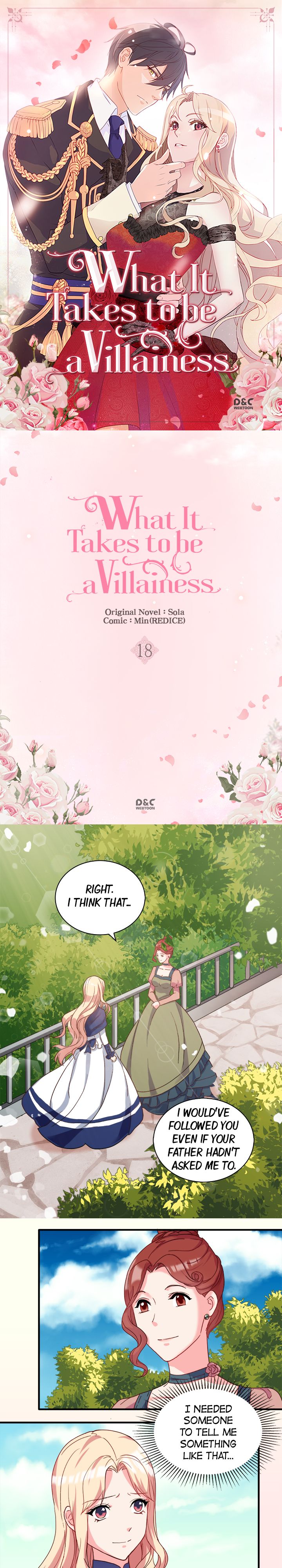The Justice of Villainous Woman ( What It Takes to be a Villainess ) Chapter 18 - page 1