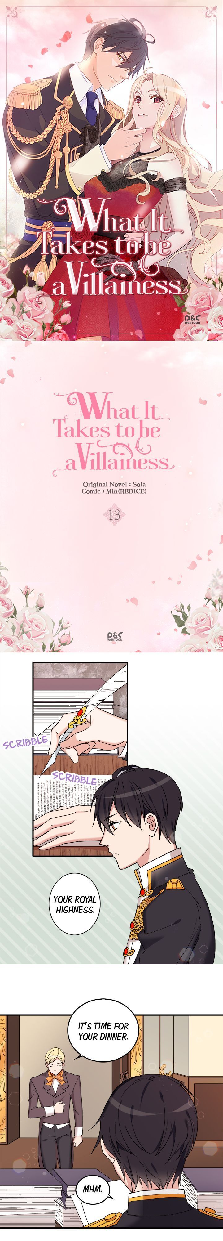 The Justice of Villainous Woman ( What It Takes to be a Villainess ) Chapter 13 - page 1