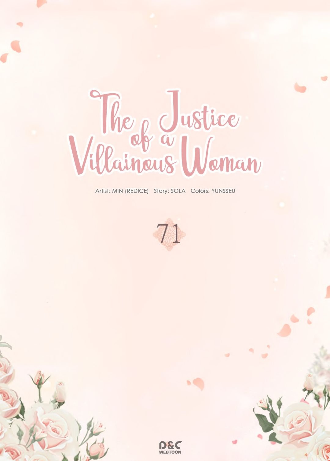 The Justice of Villainous Woman ( What It Takes to be a Villainess ) Chapter 71 - page 2