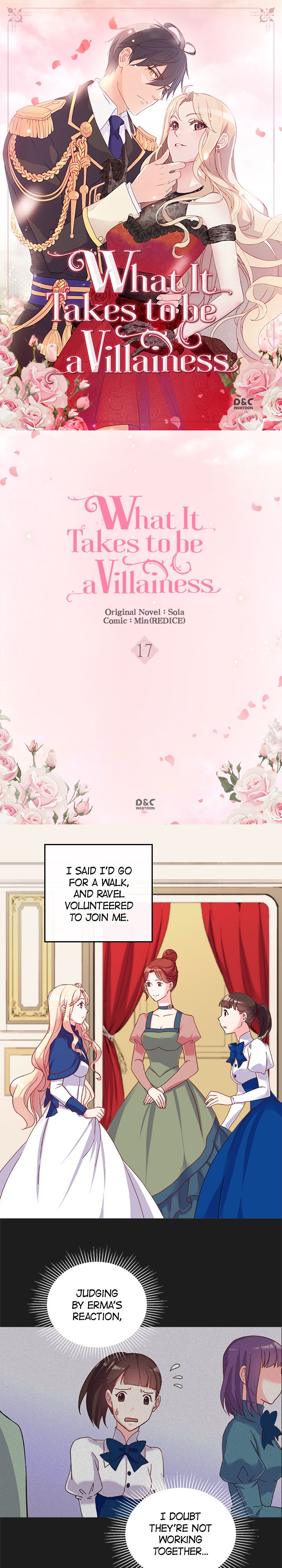 The Justice of Villainous Woman ( What It Takes to be a Villainess ) Chapter 17 - page 1
