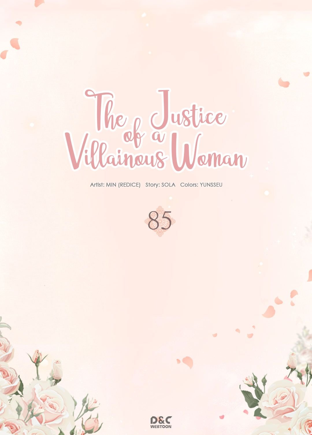 The Justice of Villainous Woman ( What It Takes to be a Villainess ) Chapter 85 - page 2