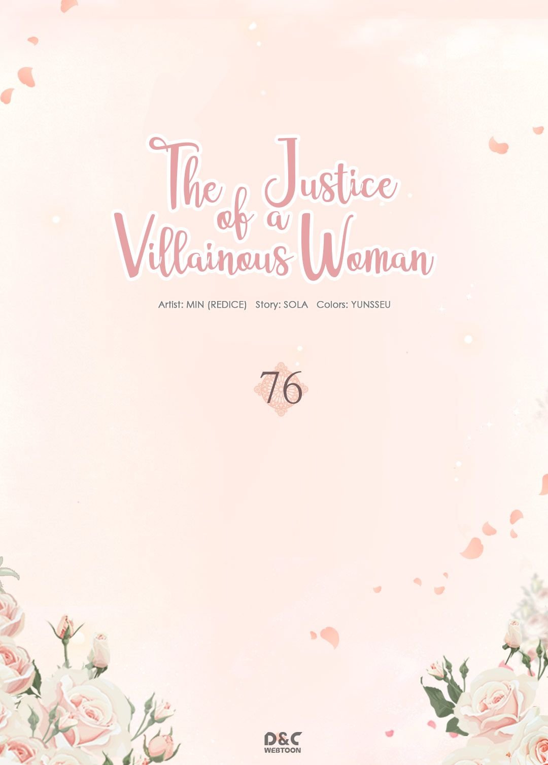 The Justice of Villainous Woman ( What It Takes to be a Villainess ) Chapter 76 - page 2