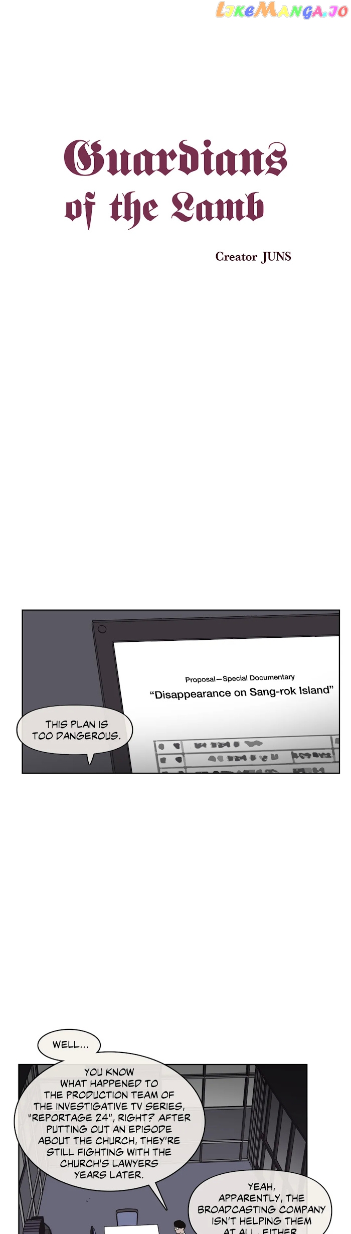 Guardians Of The Lamb chapter 55 - page 1