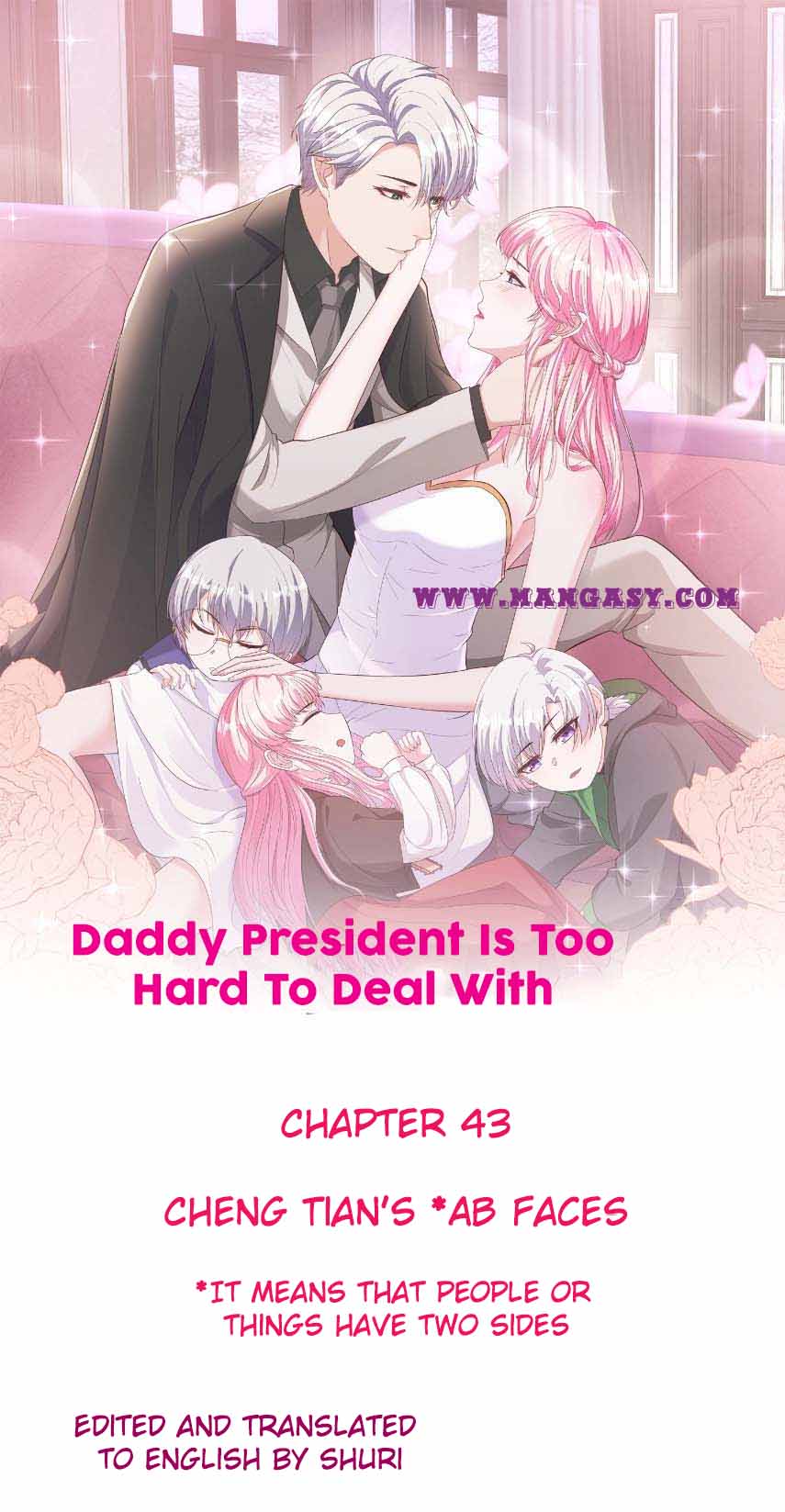 Daddy President Is Too Hard To Deal With chapter 43 - page 1