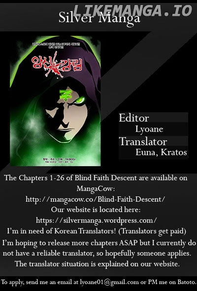 Blind Faith Descent chapter 29 - page 1