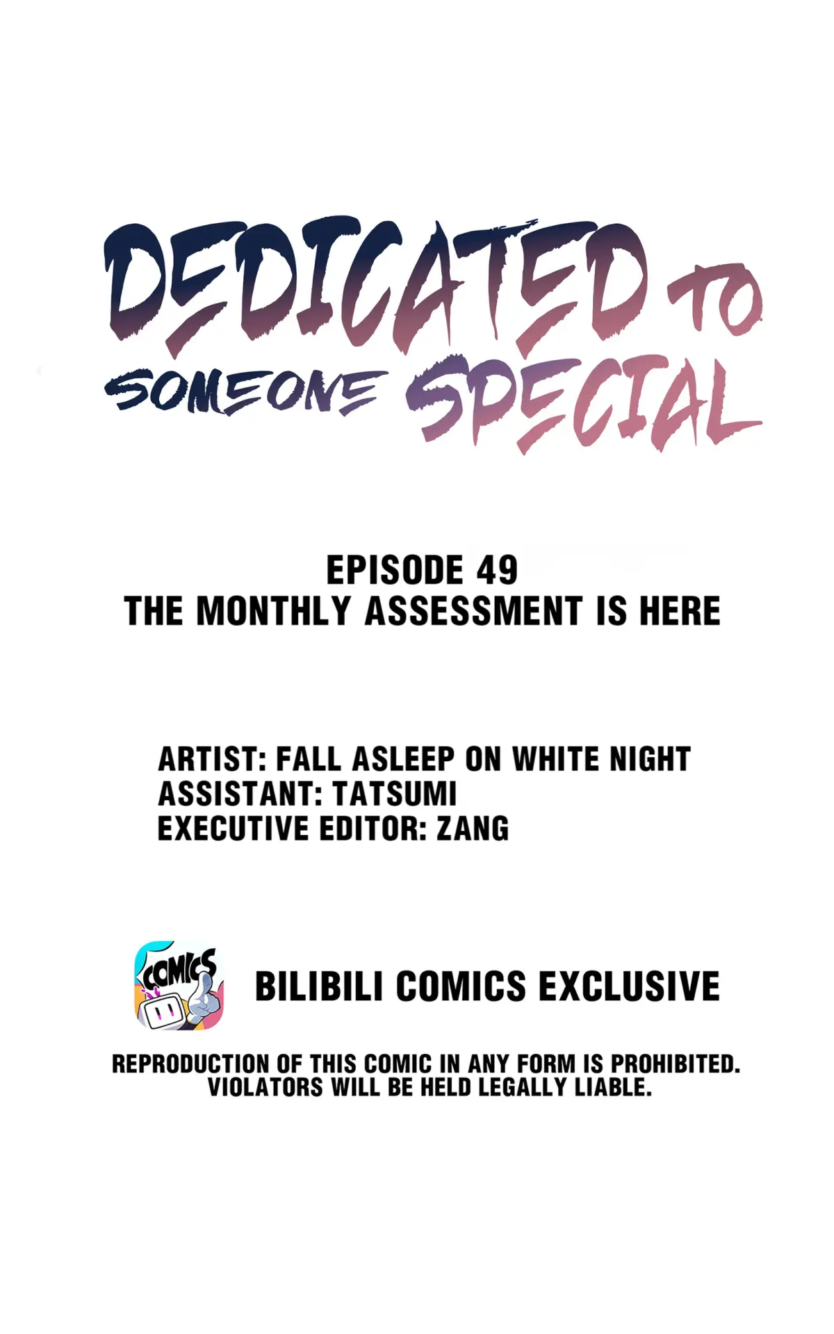 Dedicated to Someone Special Chapter 49 - page 4