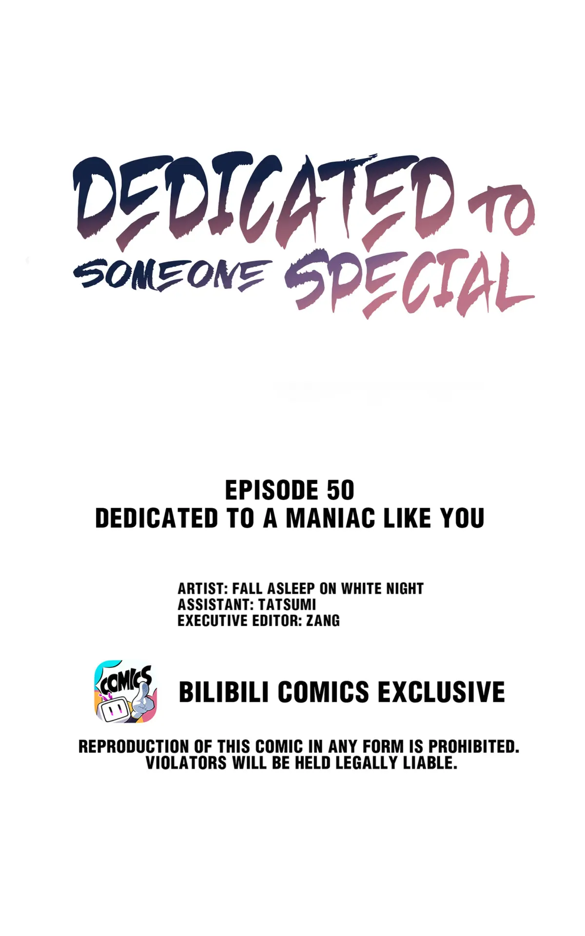 Dedicated to Someone Special Chapter 50 - page 3