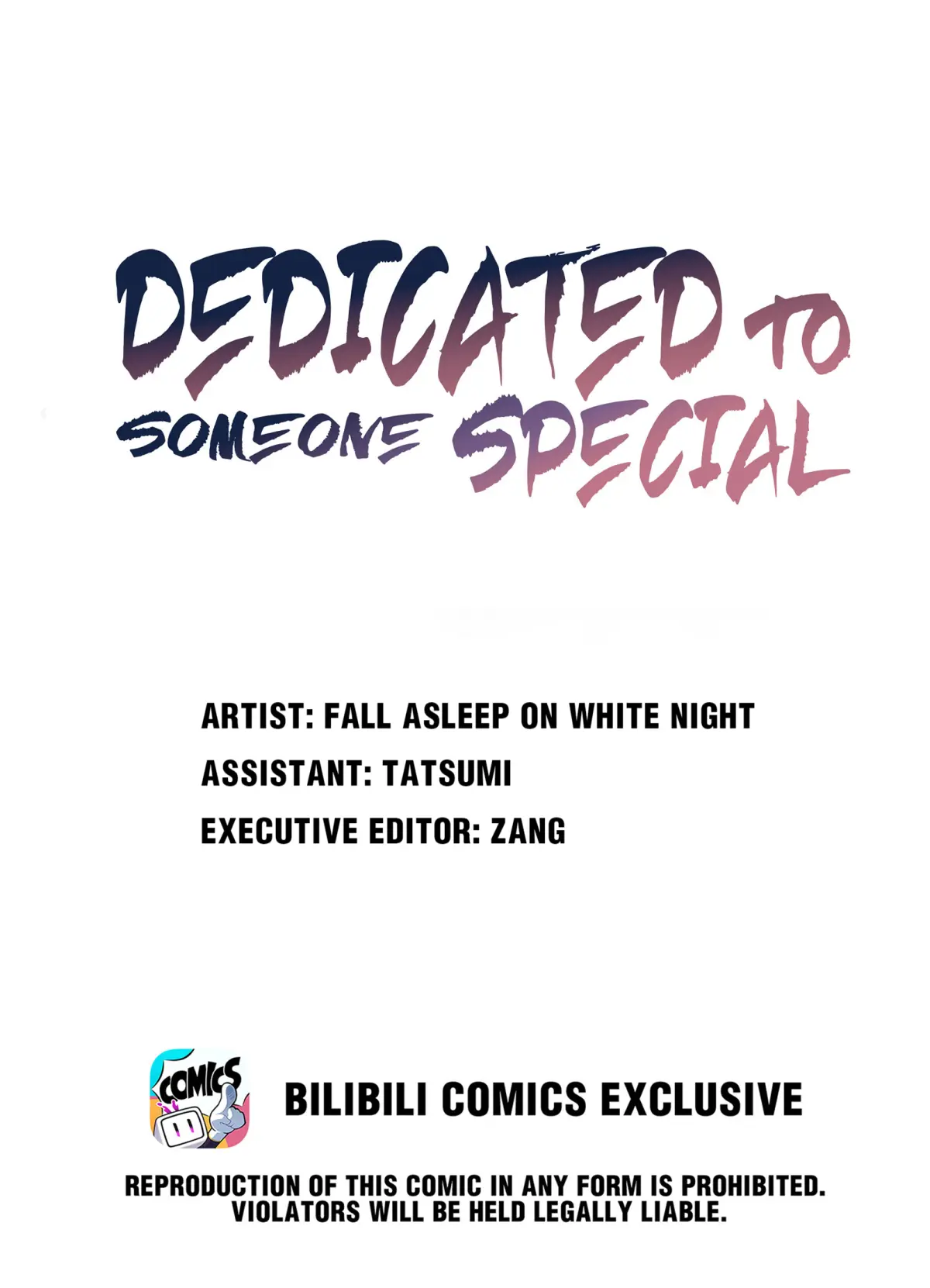 Dedicated to Someone Special Chapter 41 - page 1