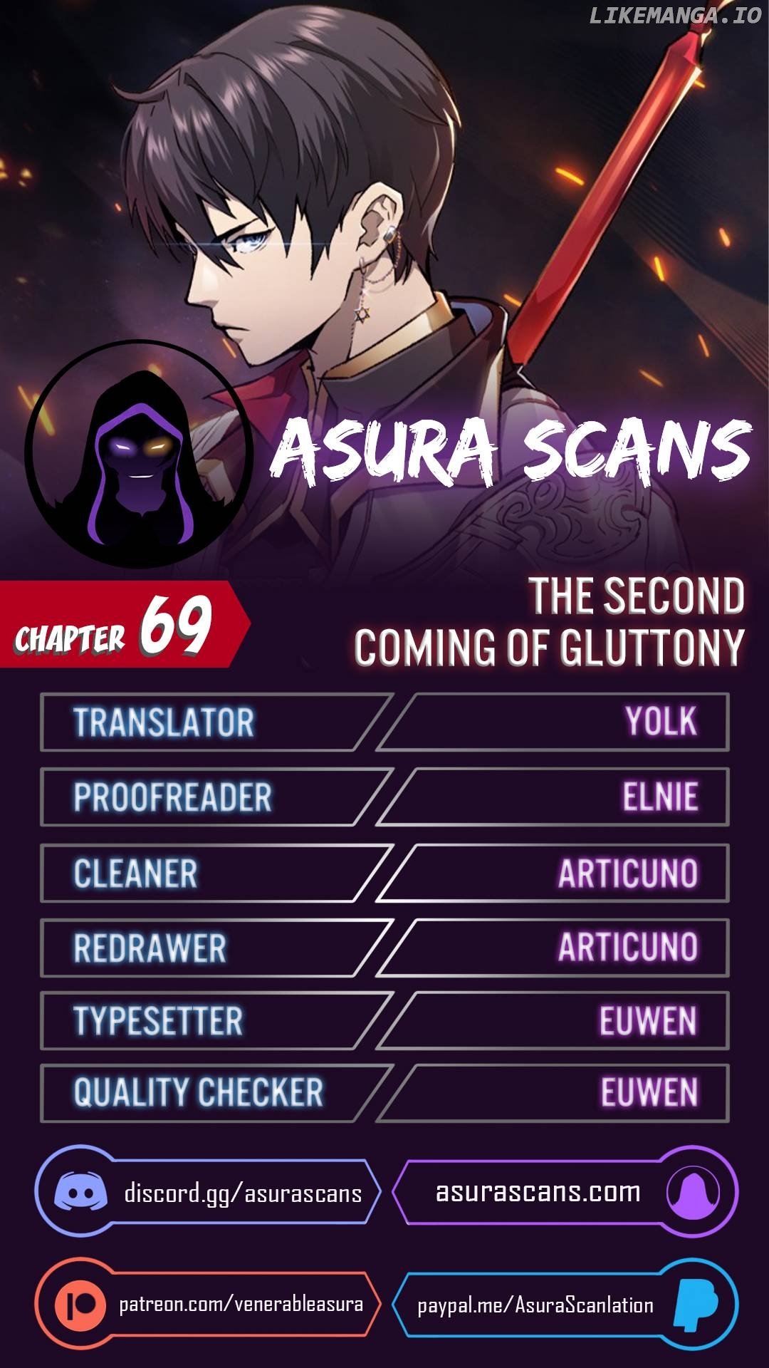 The Second Coming of Gluttony chapter 69 - page 1