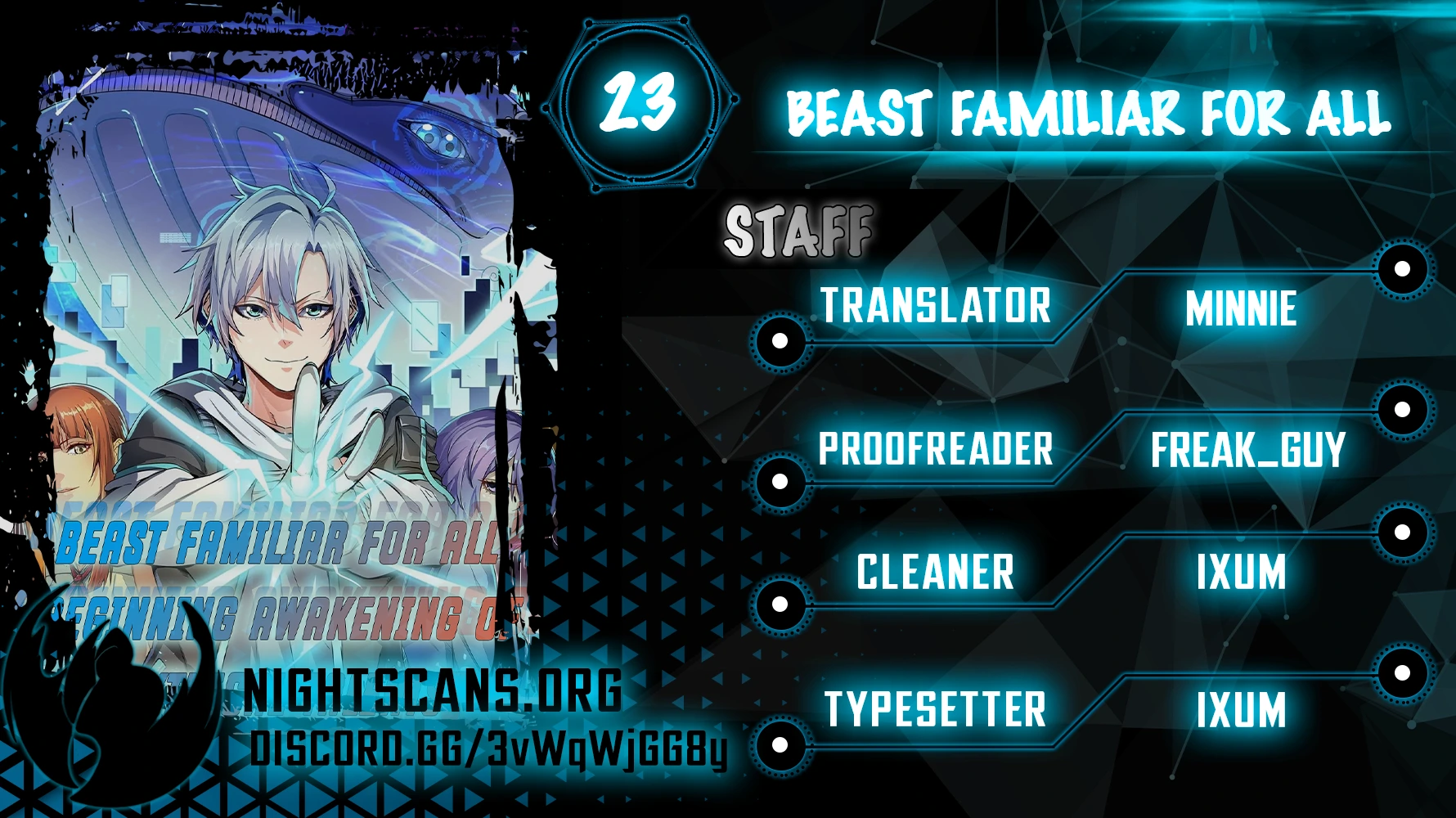 Beast Familiar for All: Beginning Awakening of Mythical Talents Chapter 23 - page 1
