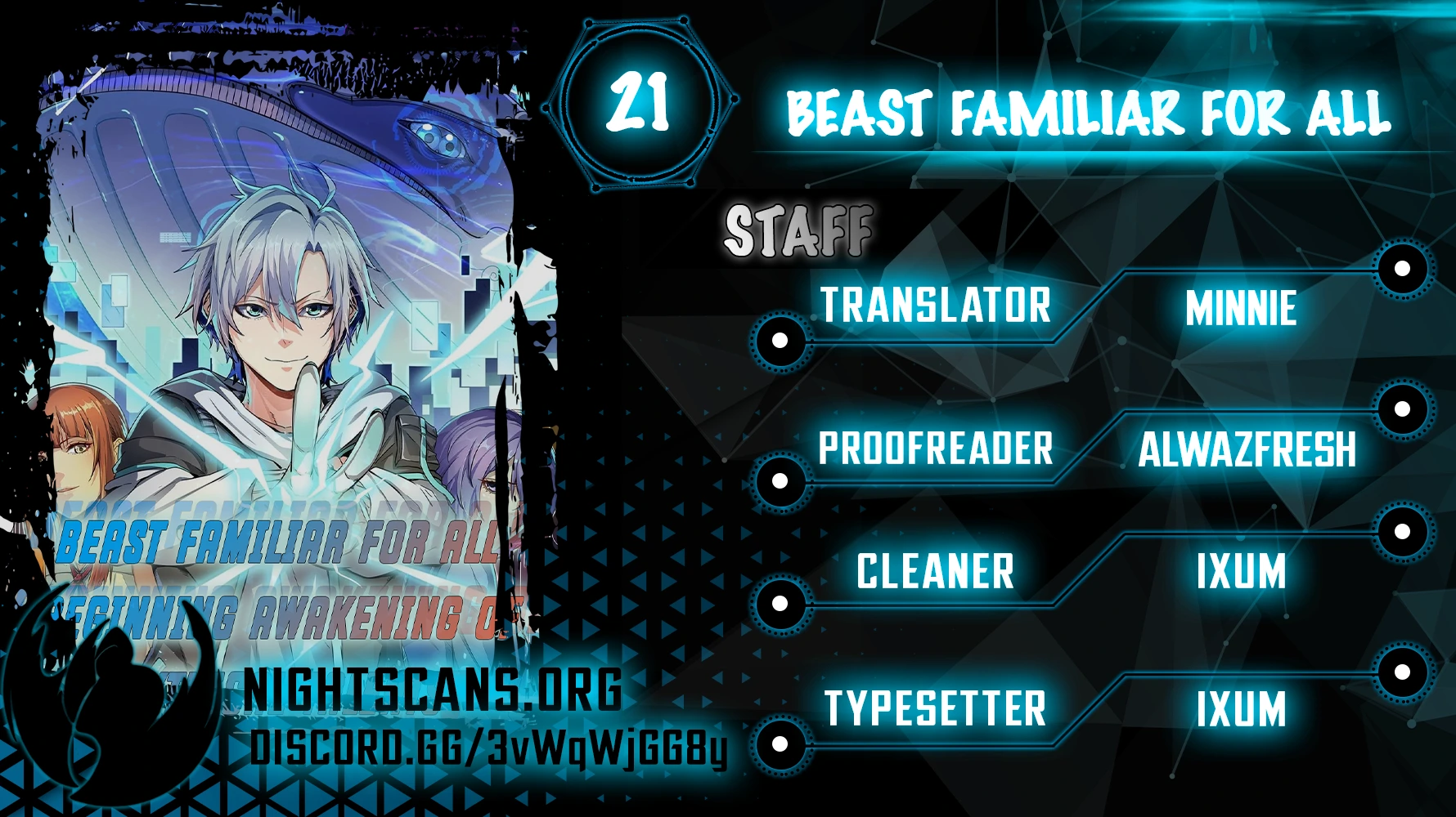 Beast Familiar for All: Beginning Awakening of Mythical Talents Chapter 21 - page 1