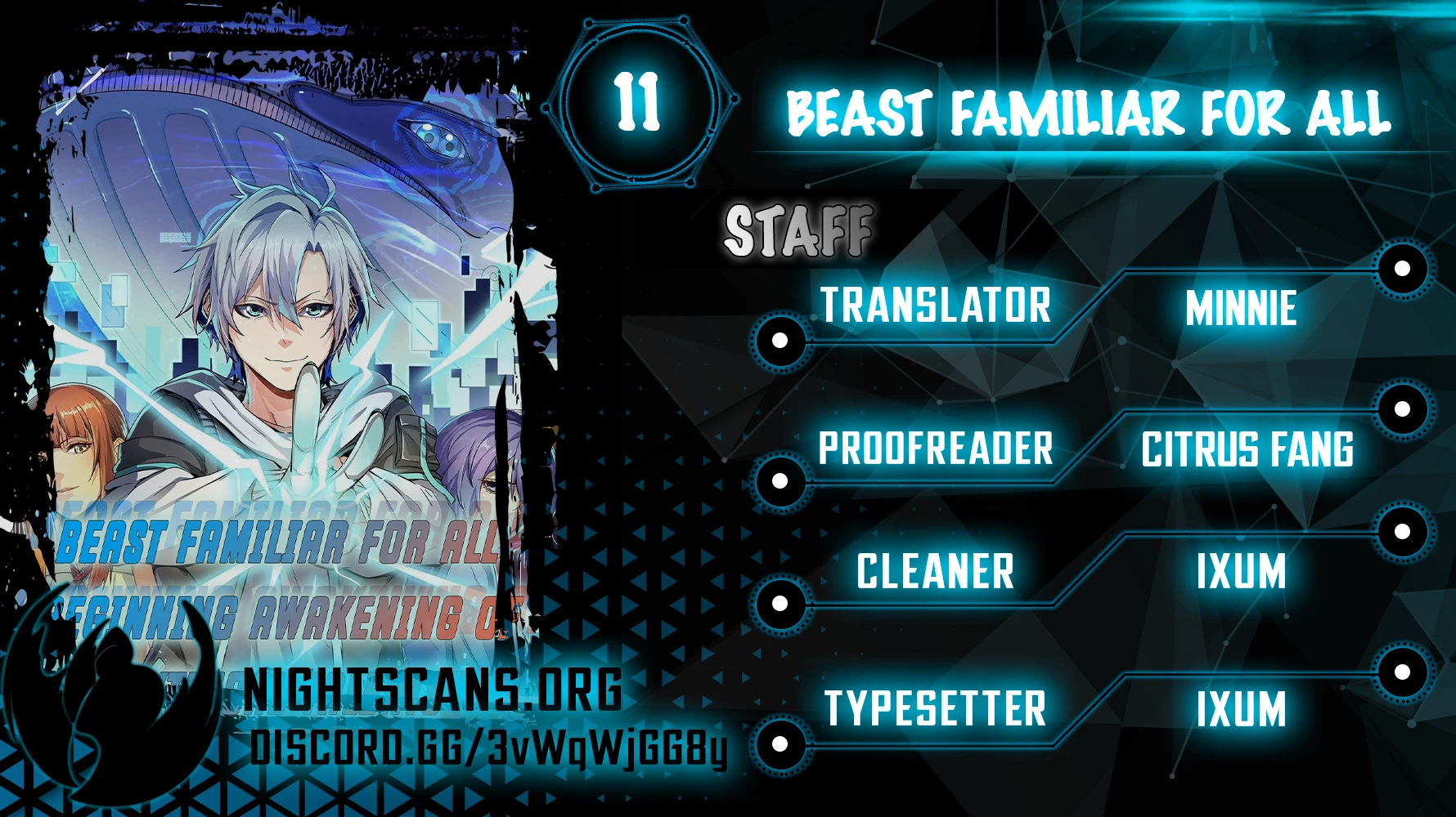 Beast Familiar for All: Beginning Awakening of Mythical Talents Chapter 11 - page 1