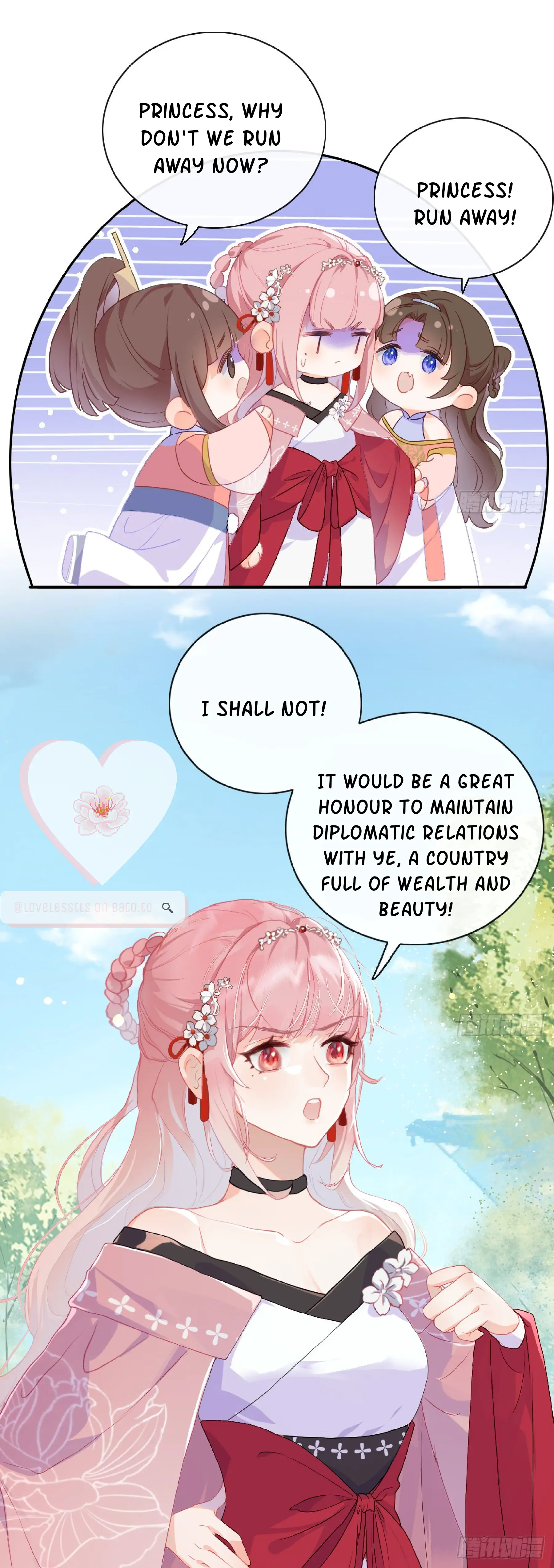 Princess Herself Is the Queen of Broken Hearts Chapter 3 - page 5