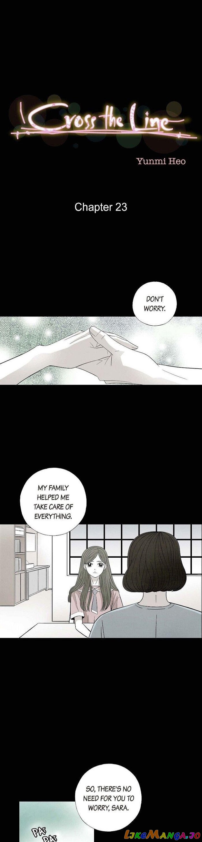 Cross the Line chapter 23 - page 1